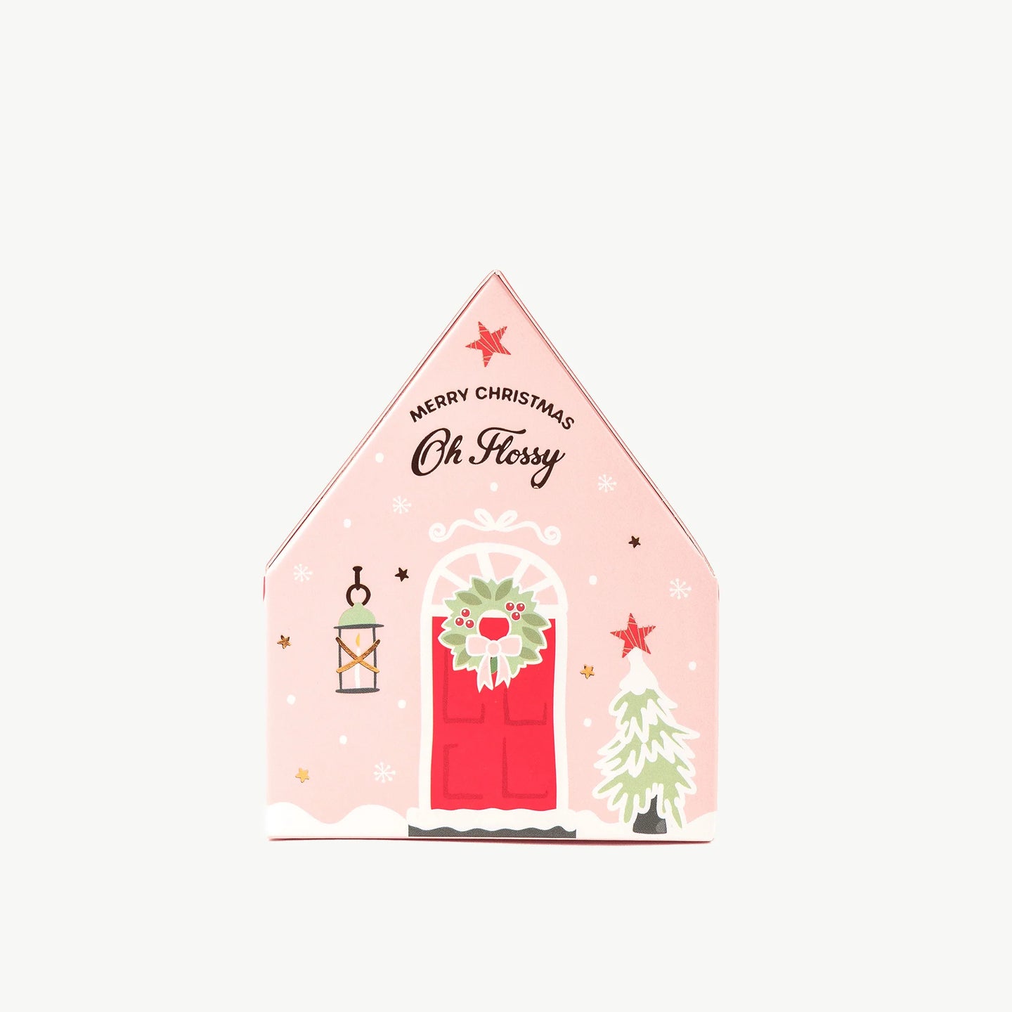Oh Flossy Christmas House natūralūs akių šešėliai